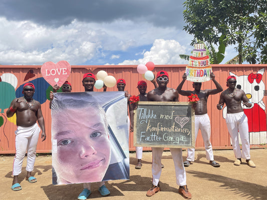 Afrikanskt fitnesslag - Enorm bild